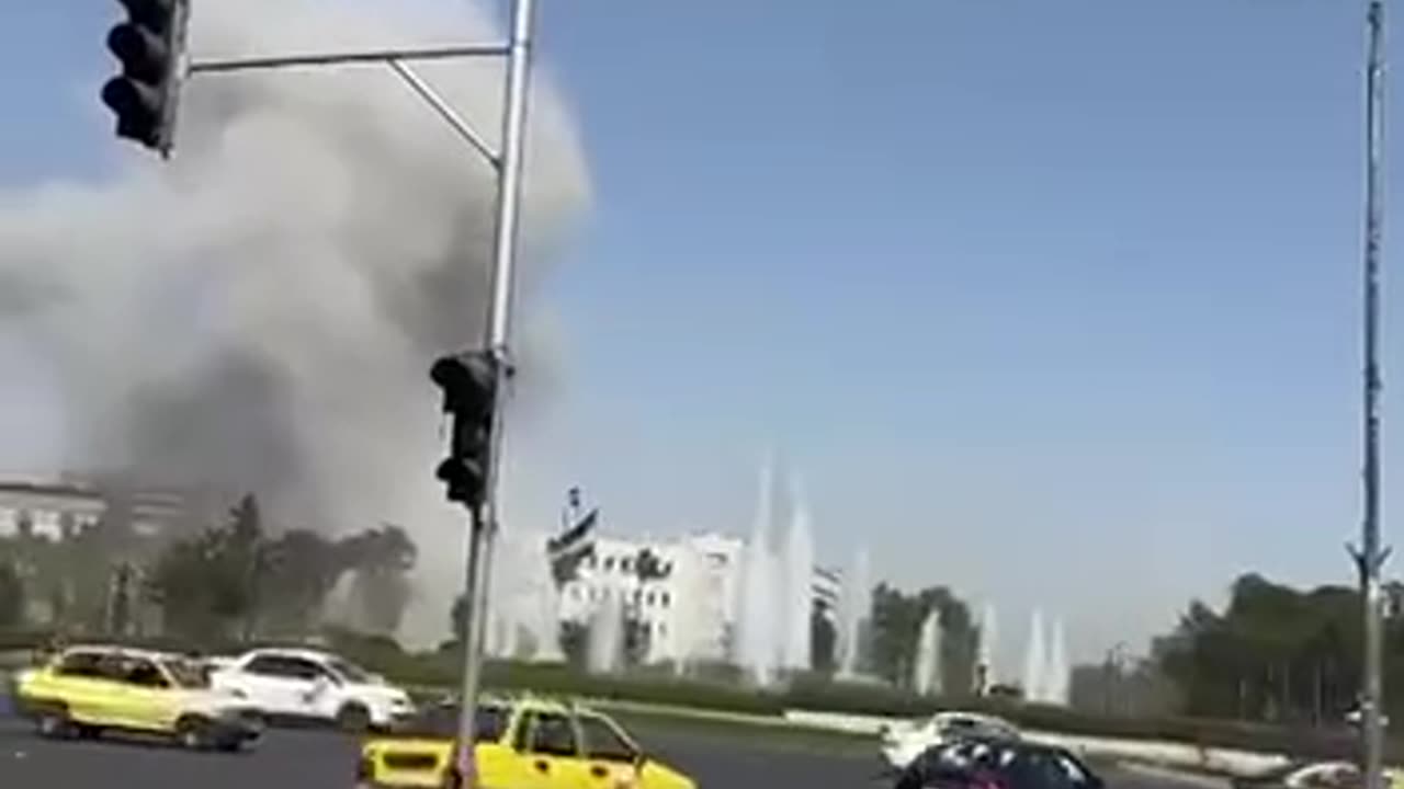 The Syrian presidential palace might be next?