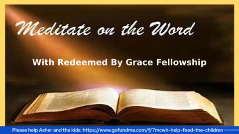 Meditate On The Word