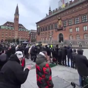 Islamic power demonstration in Copenhagen, Denmark. Europeans must wake up.