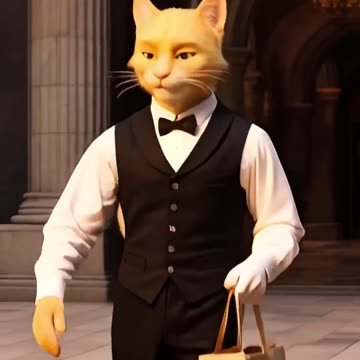 💔 From Riches to Compassion | Emotional Cat Family Story in 3D Animation ✨ #cat #animation #shorts
