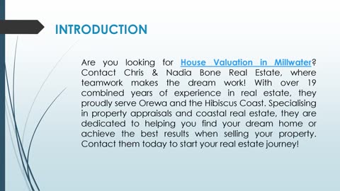 Are you looking for House Valuation in Millwater?