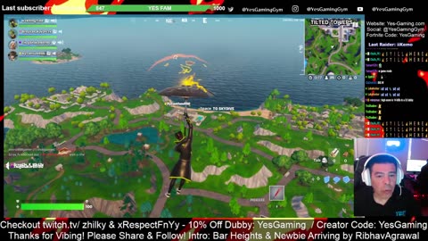 Bangers on Fortnite Daily Show with Host DjS Oh YES! Gaming in Fishers