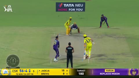 IPL 2025 M57: KKR vs CSK - Match Highlights