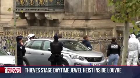 Thieves stage daring daytime jewel heist at Louvre