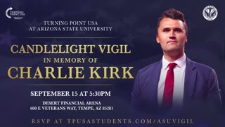 TPUSA AT ASU CANDLELIGHT VIGIL