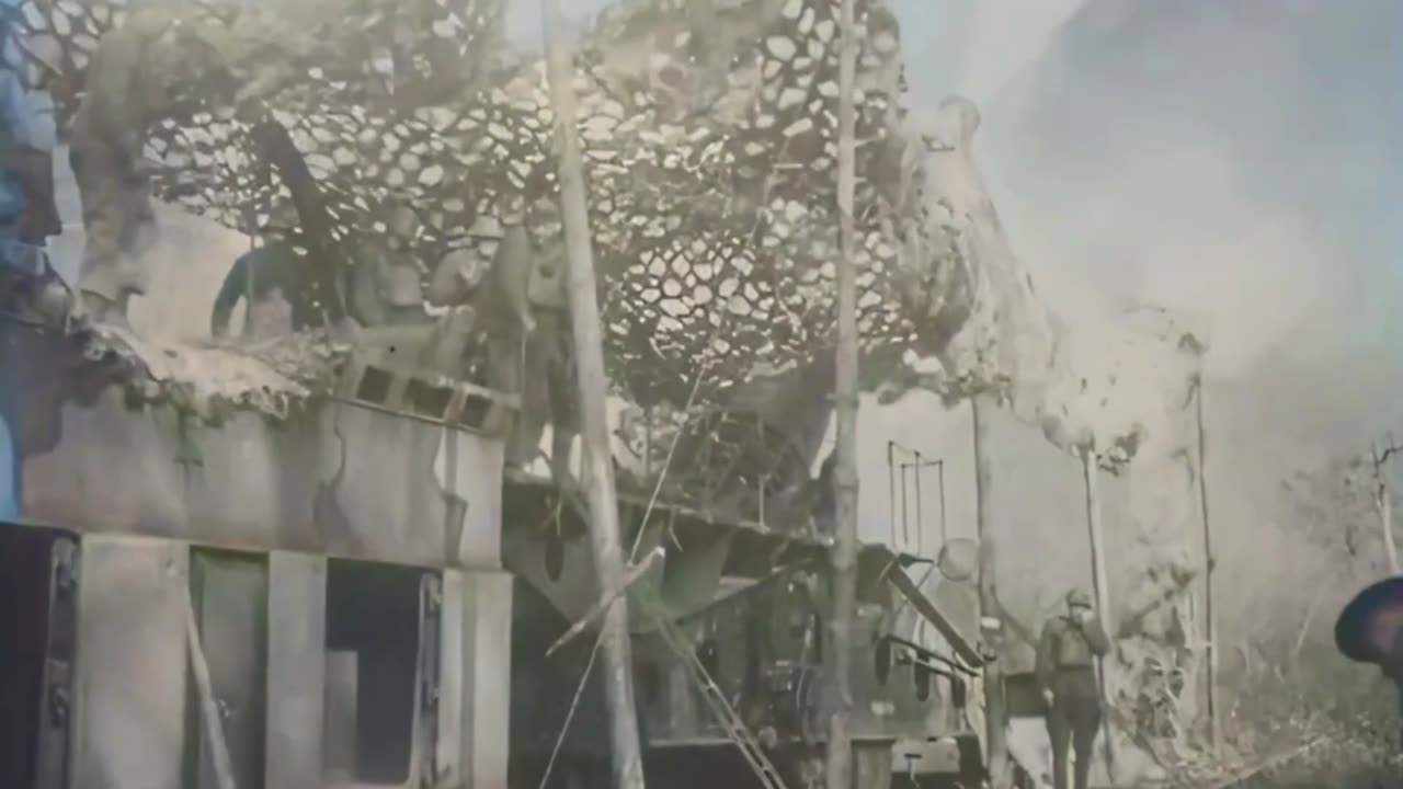 64 - Marching on we break the stone - WW1 Inspired Trench Music - Colourized Footage