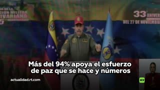 Maduro: "Los venezolanos están dispuestos a defender su patria"