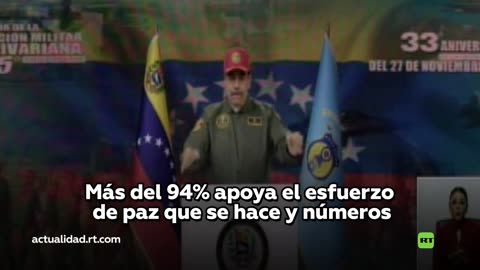 Maduro: "Los venezolanos están dispuestos a defender su patria"