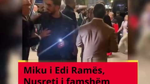 Miku i Edi Ramës, Nusreti i famshëm përjashtohet nga festa e Chiampions League