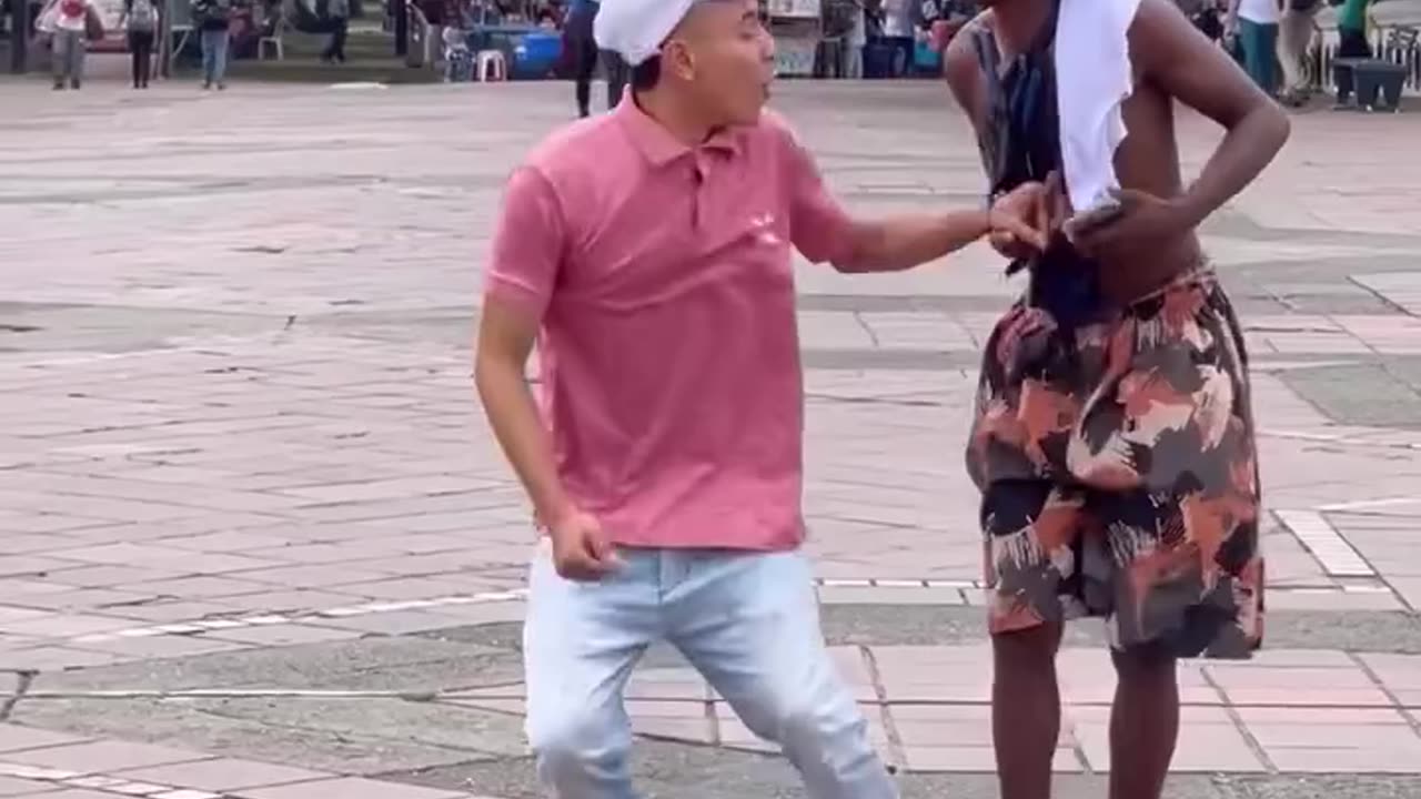 Girlfriend pranked with his boyfriend