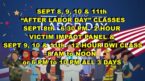 AES AFTER LABOR DAY CLASSES