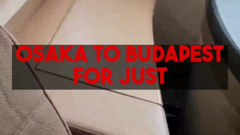 Business Class Airfare Deal - China Southern $1,553 (Osaka to Budapest) Business Class