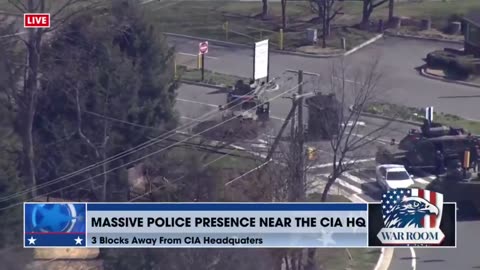 💥 BREAKING: Shots fired outside CIA headquarters 🚨