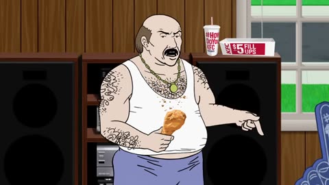 How does Carl KFC Commercial