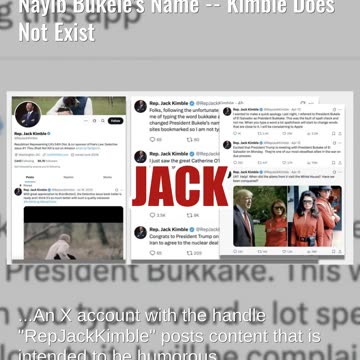 Fact Check: 'Rep. Jack Kimble' Did NOT Post Apology About President Nayib Bukele's Name