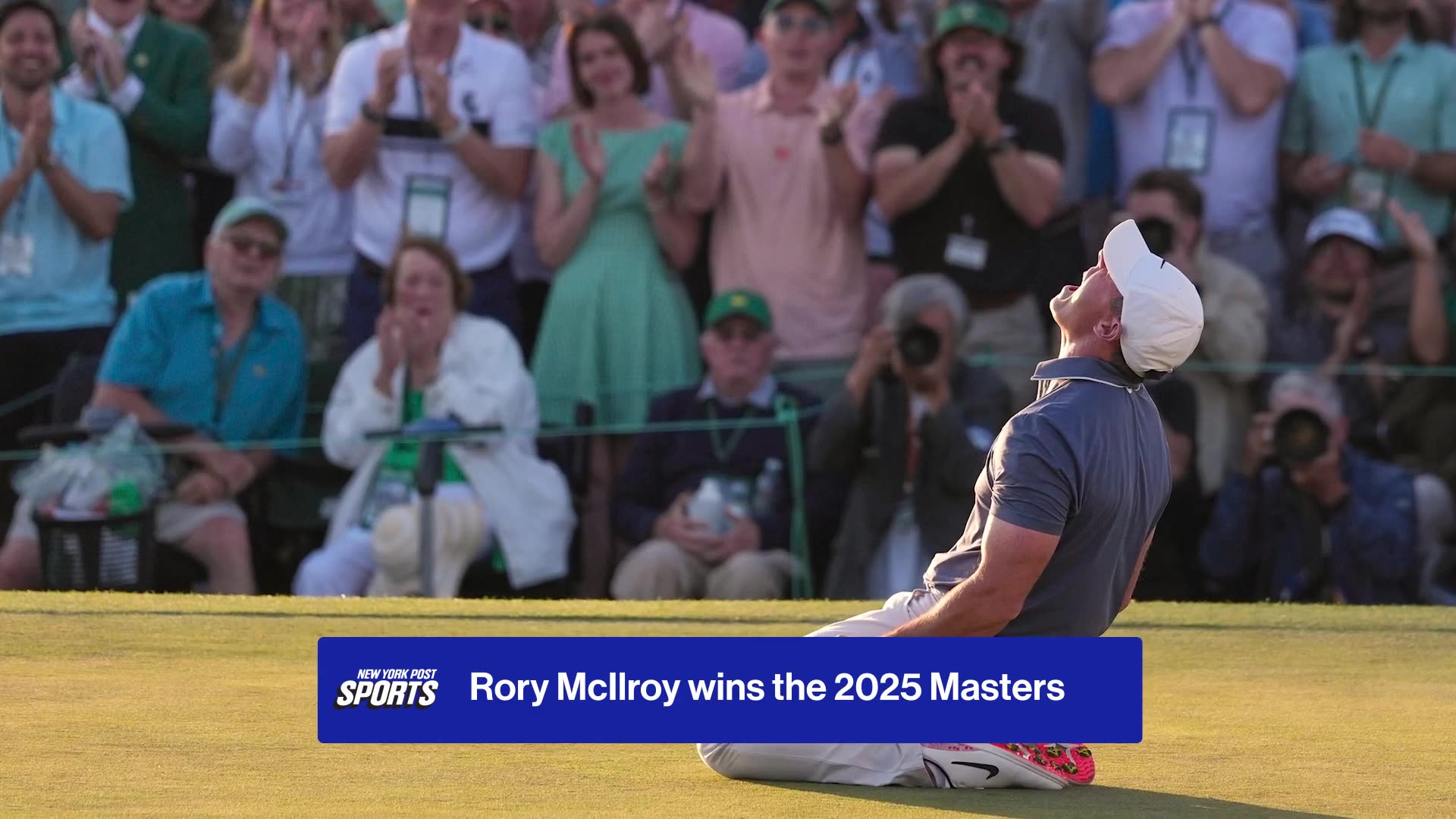 Rory McIlroy wins the Masters and completes his career grand slam