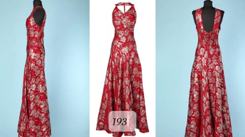 100 Red Dresses one for every year in the 1900s