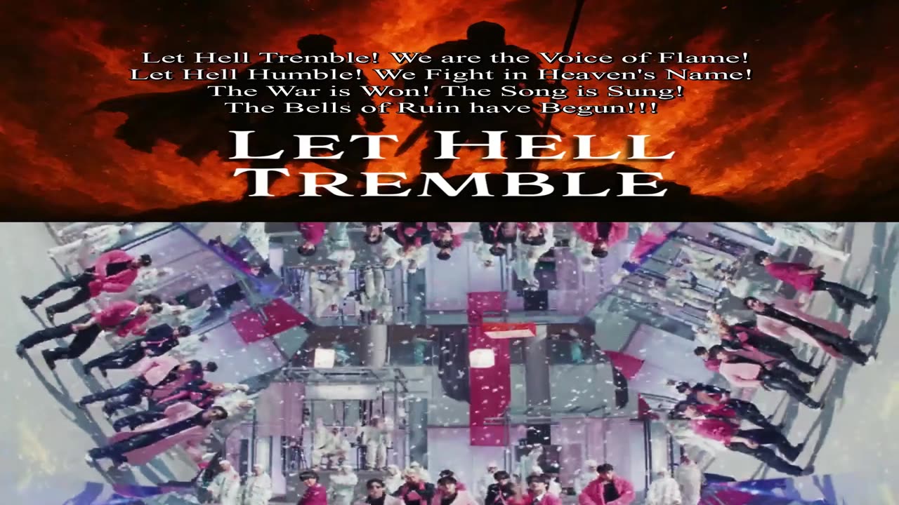 The Veil & Flame ~ Let Hell Tremble { Lyrics } Remix 1 { Dance Ver. } Christcore PC FX