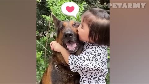 Baby and Dog Best Friend Moments