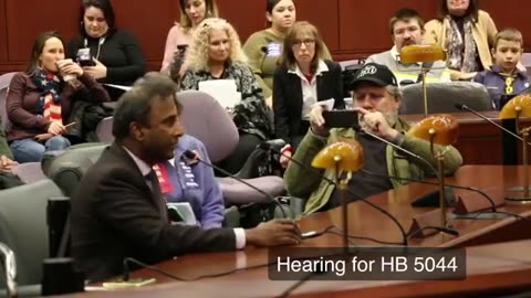 Dr.SHIVA, MIT PhD gives compelling scientific testimony at CT Statehouse HB 5044 Hearing
