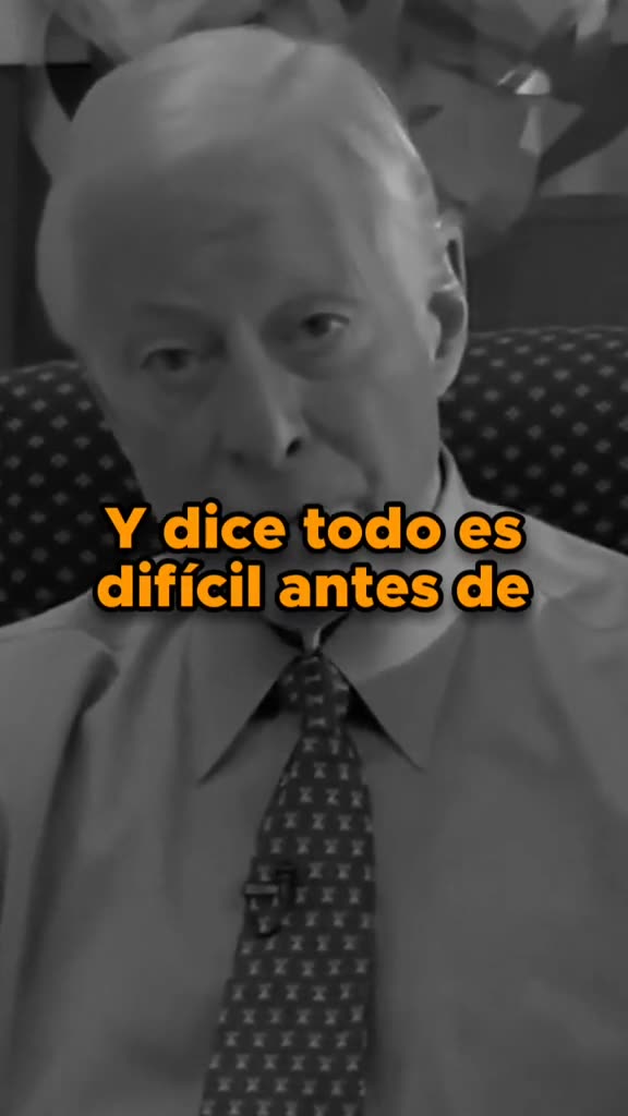 Hazlo hasta que se vuelva fácil.