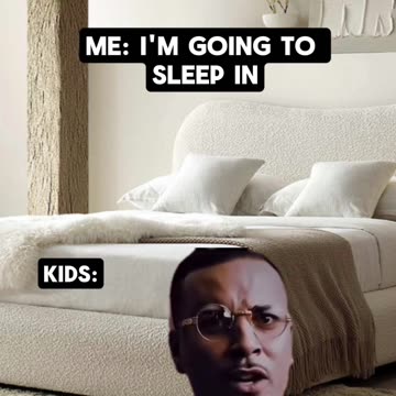 Can new parents sleep in?