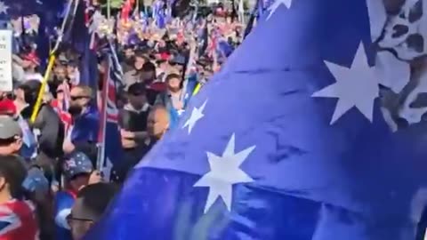 Thousands attend "March for Australia" rallies in Sydney, Melbourne, Brisbane