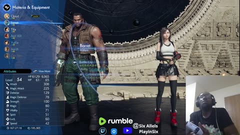 The new UPA Final FantasyVII Rebirth 109