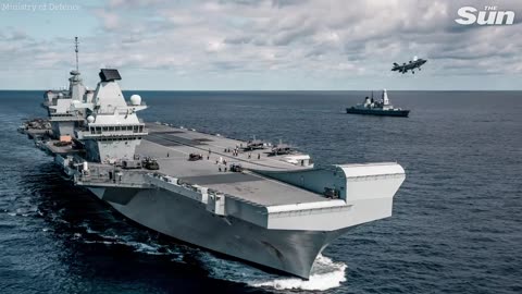 UK's F-35 Lightning jets inaugural carrier flight