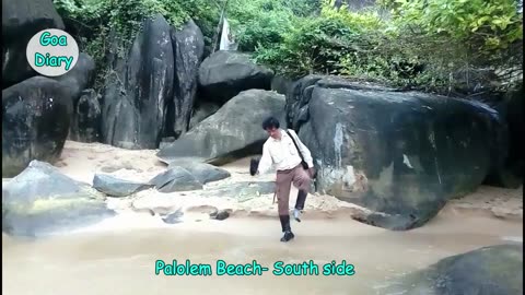 Palolem beach- Walking from North To South