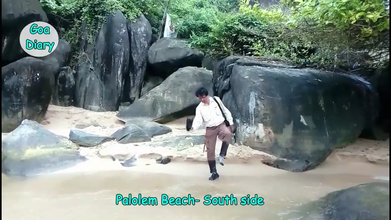 Palolem beach- Walking from North To South
