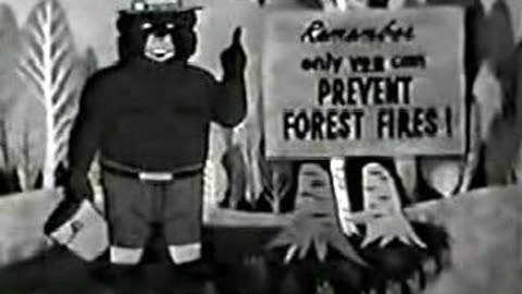 Commercial - PSA Only you can prevent forest fires 1961