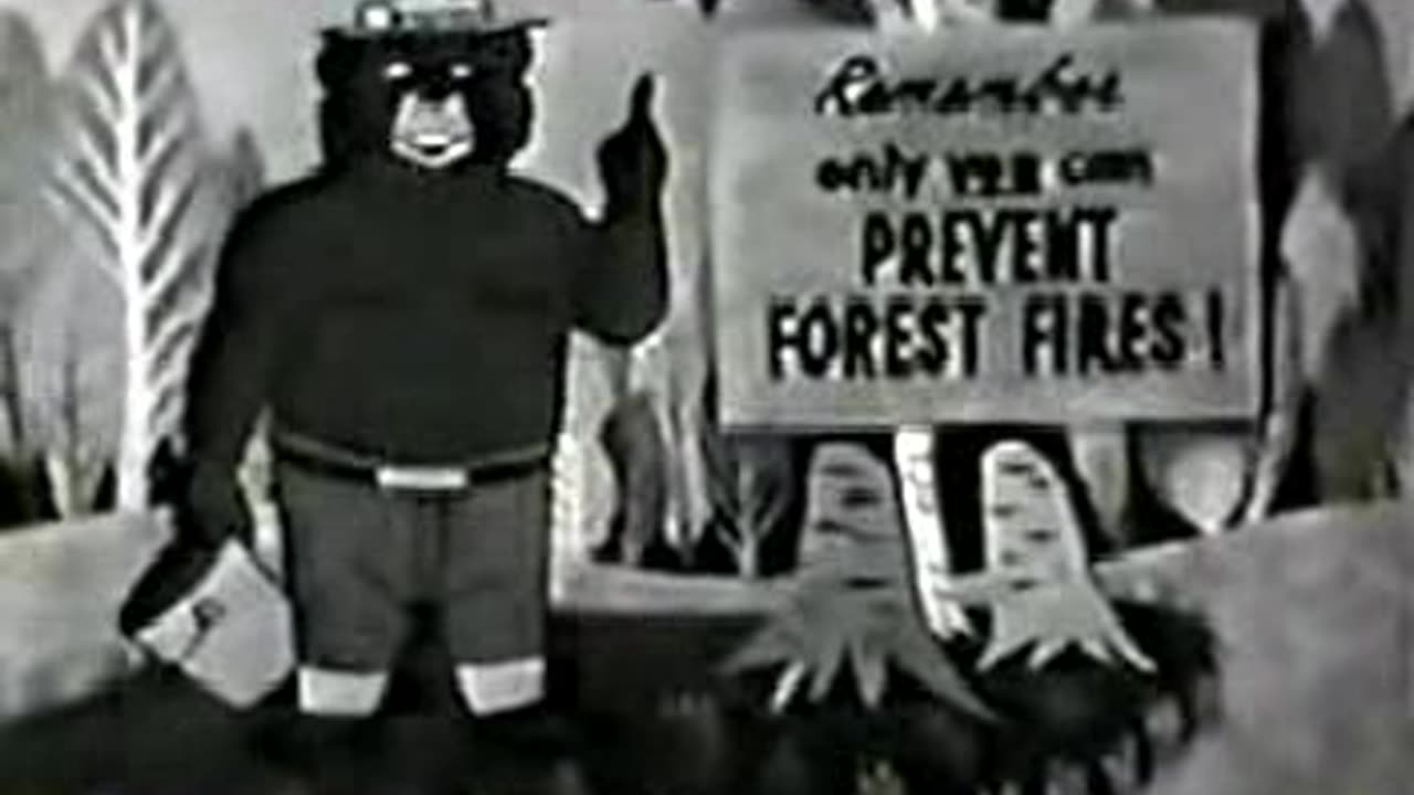 Commercial - PSA Only you can prevent forest fires 1961