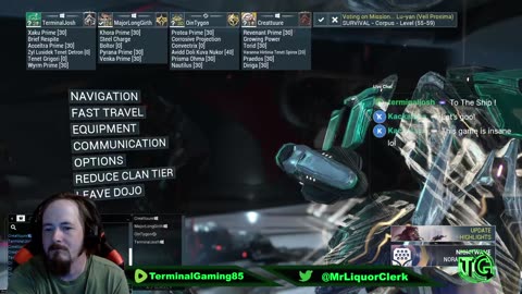 Terminal Gaming - Friday Night Warframe Fun