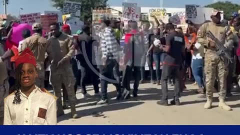 VIDEO: Haitianos en Frontera exigente Justicia caso Stephora