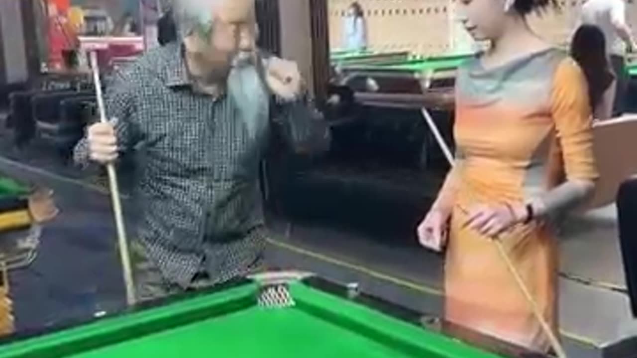 Funny video Billiards millions views #8999