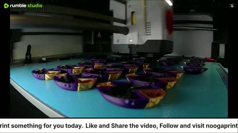 Purple and Gold Mini Quackin Heads and bodies