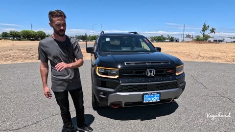 The new 2026 Honda Passport Trailsport 2-row SUV!
