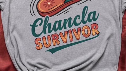 ¿Sobreviviste a la chancla también? Esta camiseta es para ti #humorlatino #chancla