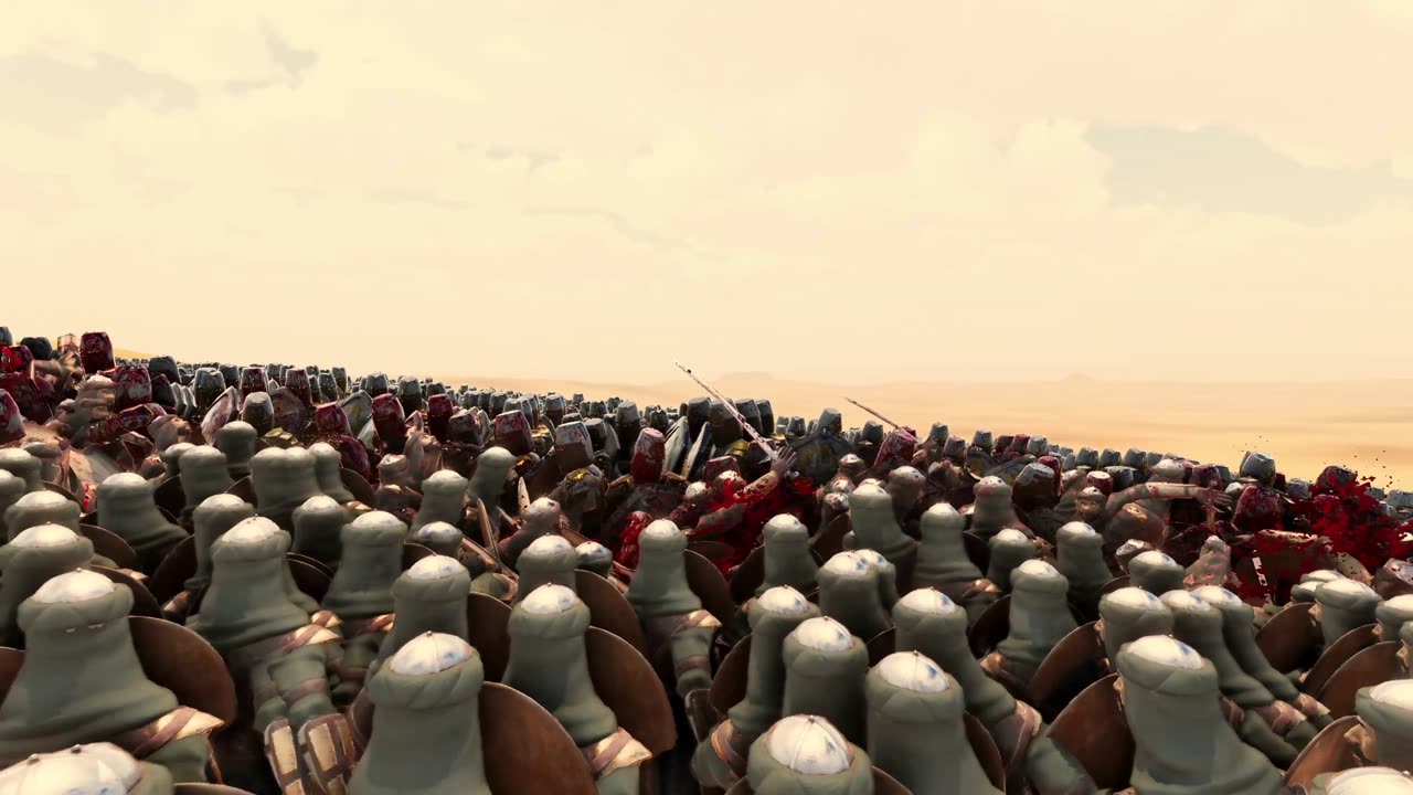 1 Lakh Modern Knights vs 2 Lakh Persian Soldiers | Ultimate Epic Battle Simulator 2 | 4K(60 FPS) UHD