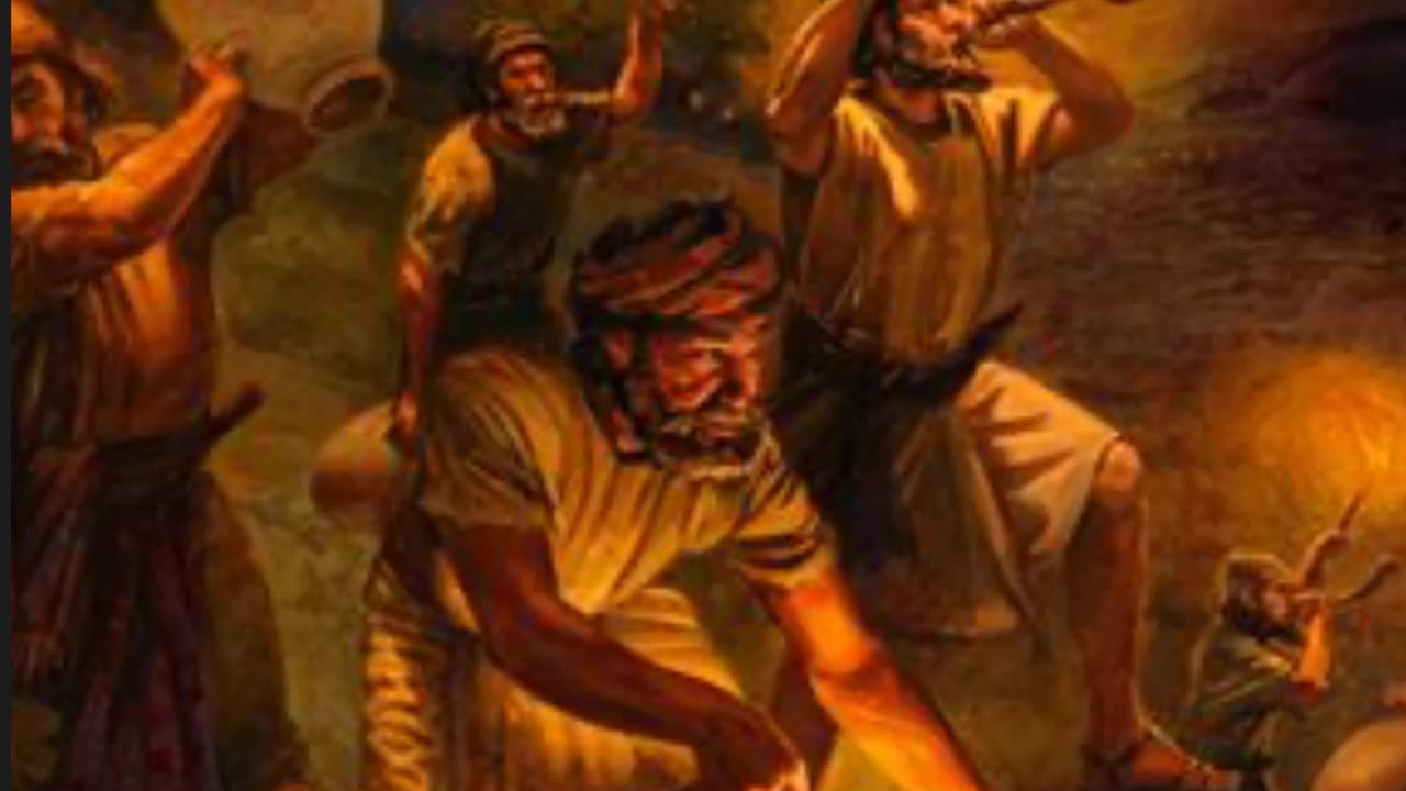 Gideon asks God for a sign
