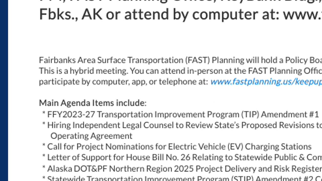 Fairbanks! What's going on? (03/19/2025) part 2/2