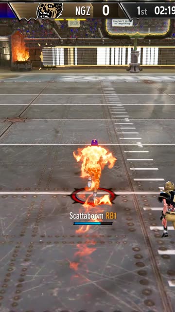 My Running Back Is On Fire - Mutant Football League 2