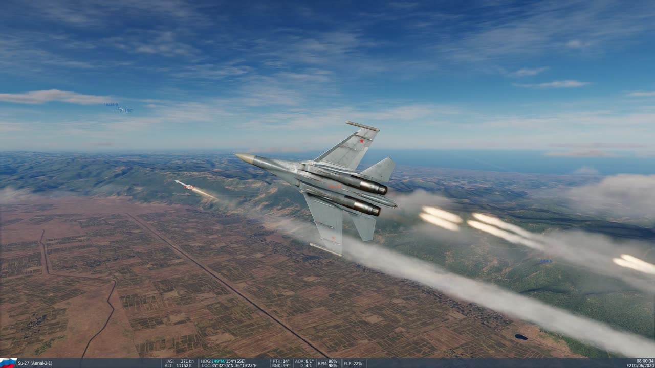 F-15C vs SU-27 Veteran pilot---The heat is on