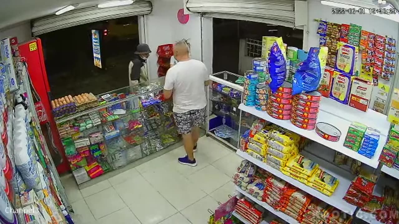 Cold Blooded Head Shot On Shopkeeper