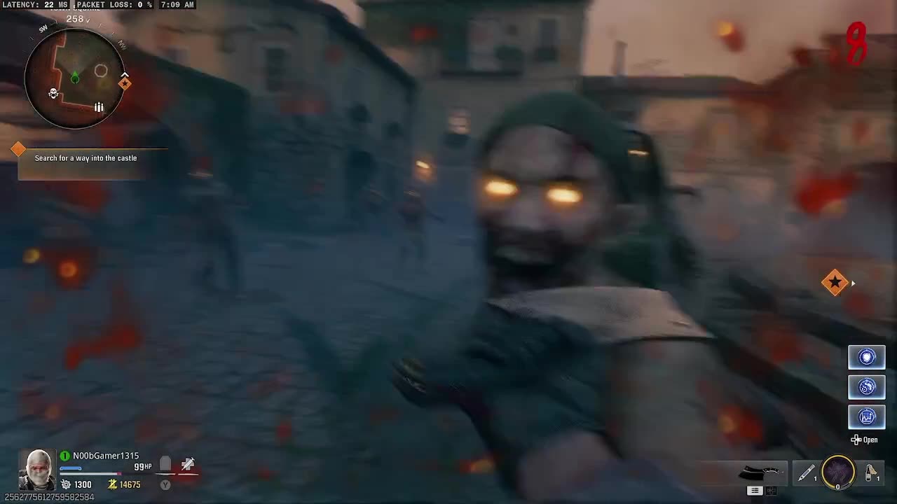 Call of Duty Black Ops 6 No Commentary Solo Round Based Zombies PvE Citadelle Des Mortis 53rd Game