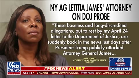 ‘BASELESS’: Pam Bondi slammed by AG Letitia James’ attorney over probe