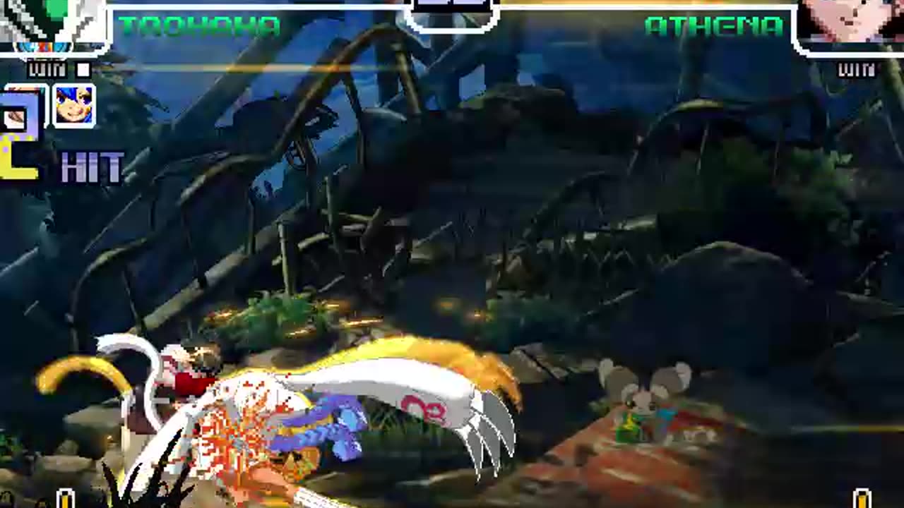 Felica, Bisclavrevt and Taokaka (Me) vs Athena
