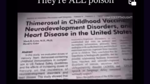 TRUMP POST : THIMEROSAL