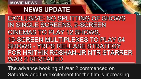 Exclusive No Splitting of Shows in Single Screens